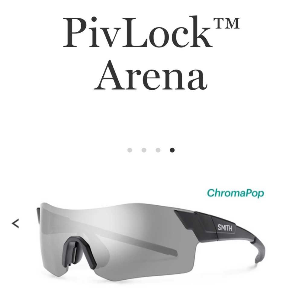 SMITH optics pivlock arena matte black